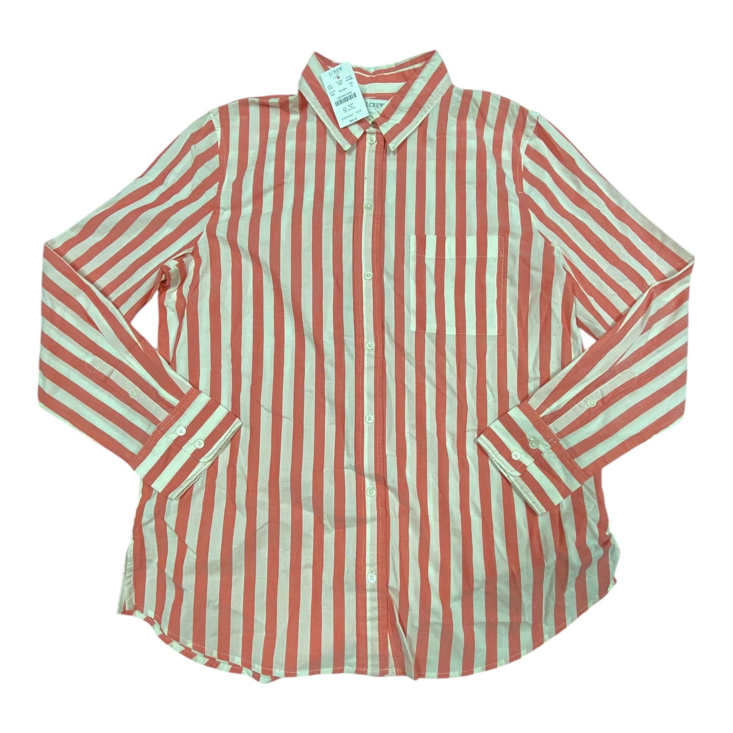 Top Ls By J. Crew In Striped Pattern, Size:S