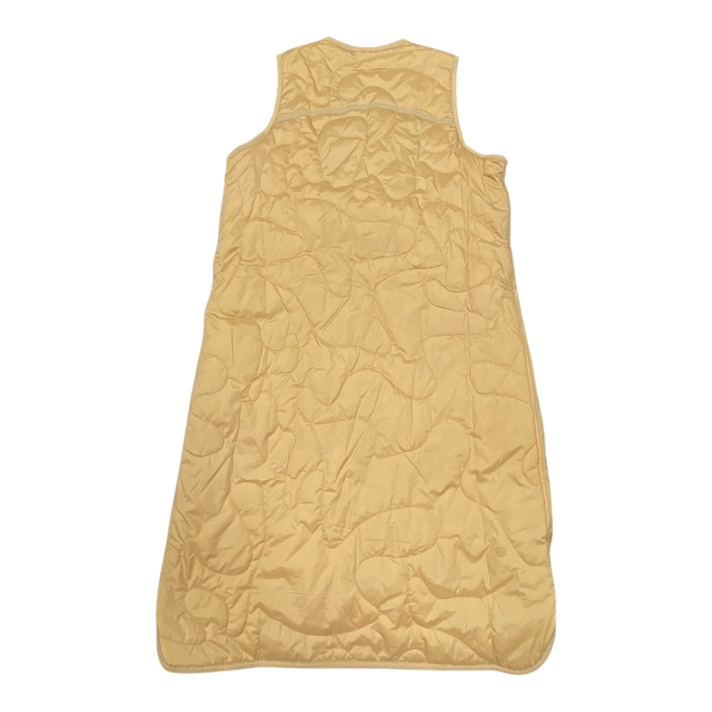 Vest Designer Puffer & Quilted By Lululemon In Gold, Size:2