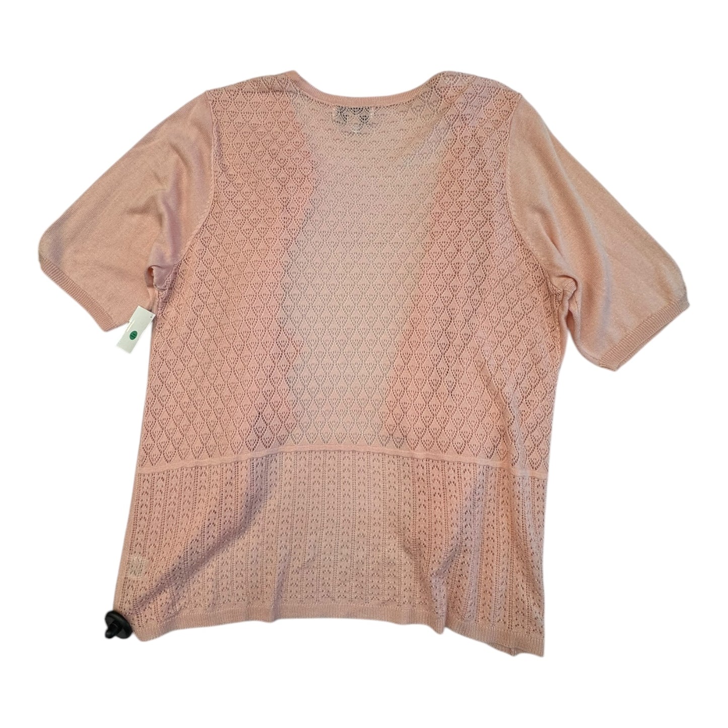 Sweater Ss By Elle In Pink, Size:Xxl