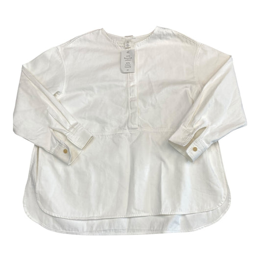 Tunic Ls By H&M In White, Size:Xl
