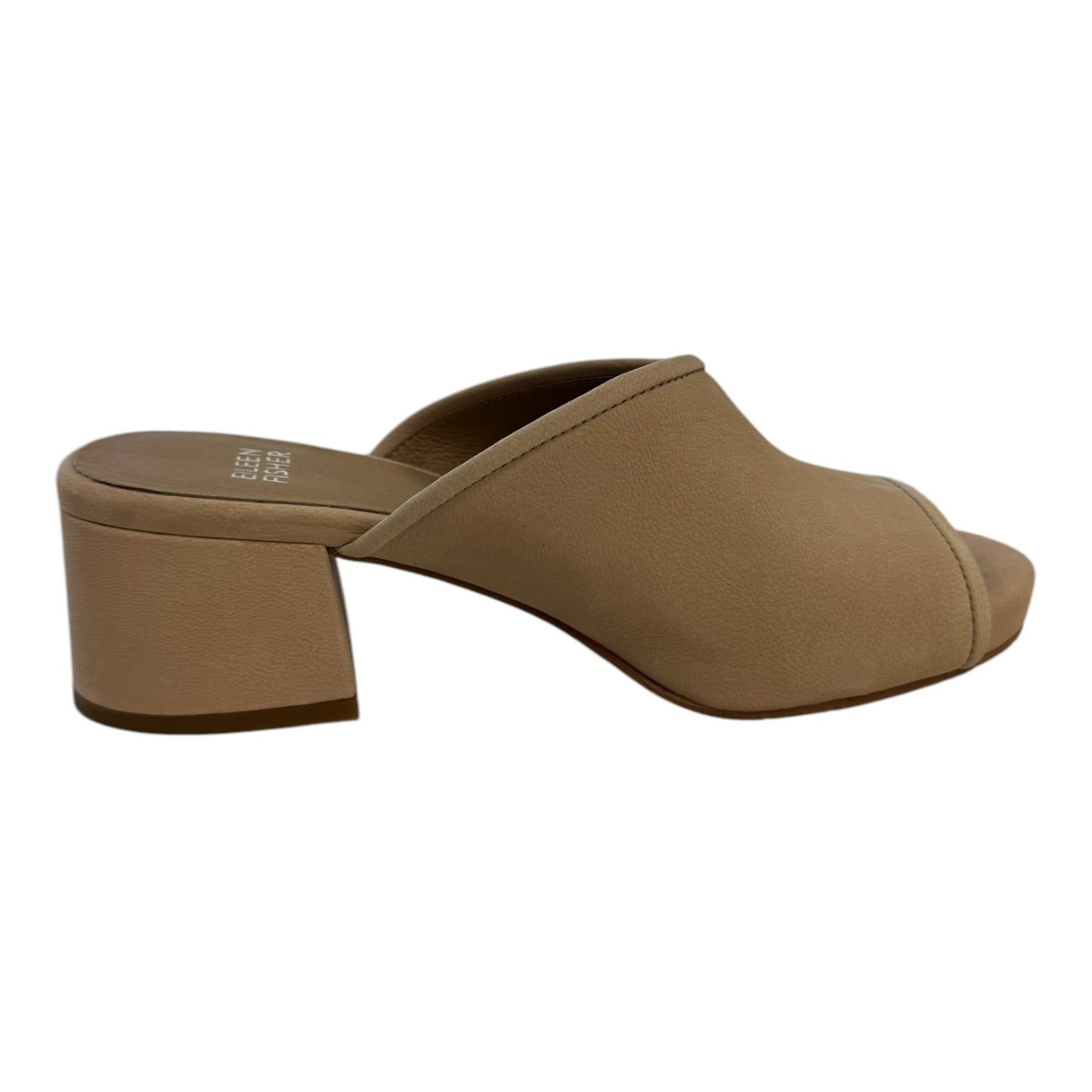 Shoes Designer By Eileen Fisher In Cream, Size:7.5