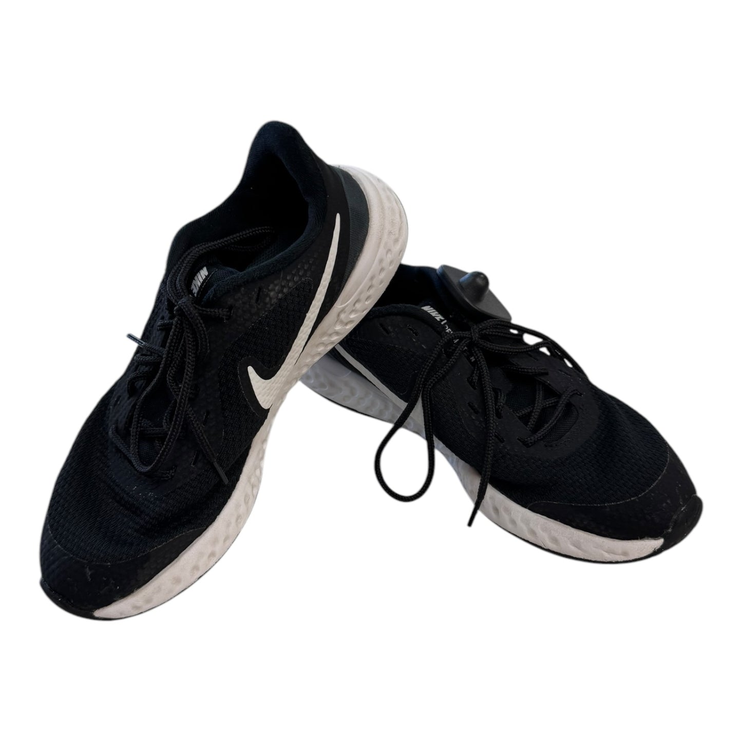 Shoes Athletic By Nike In Black & White, Size:7