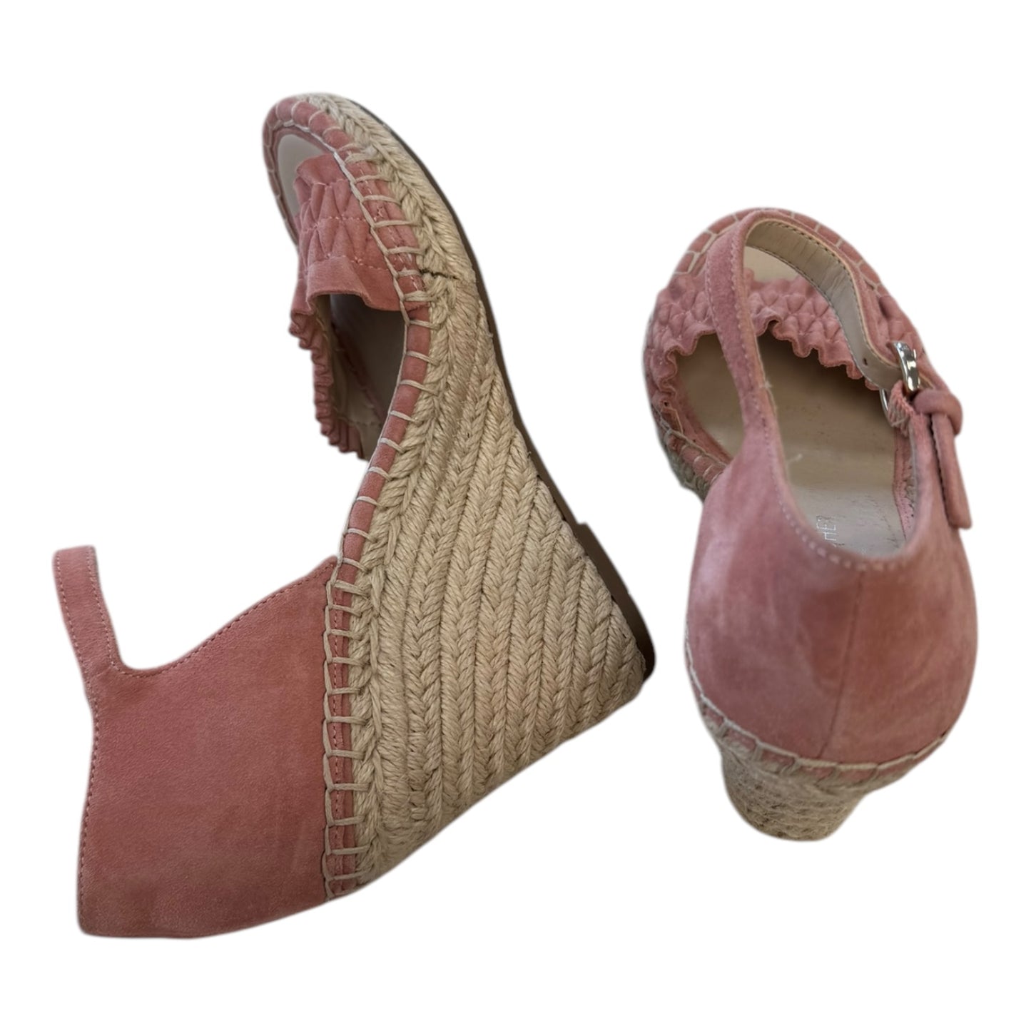 Shoes Heels Block By Marc Fisher In Pink, Size:7