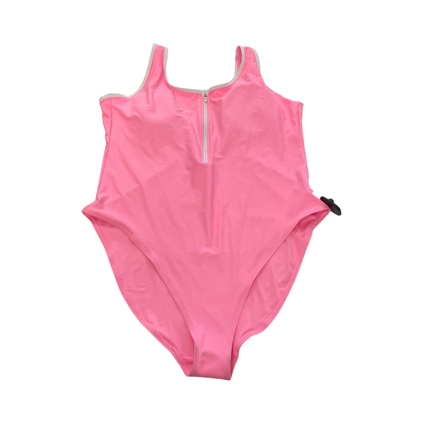 Swimsuit By Old Navy In Pink & White, Size:Xxl