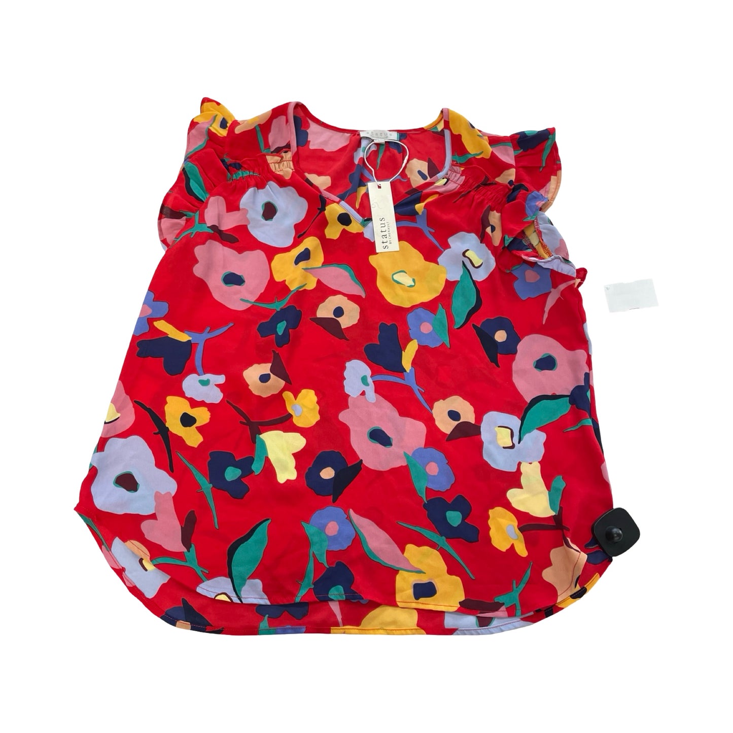 Top Sleeveless By Cmc In Multi, Size:L
