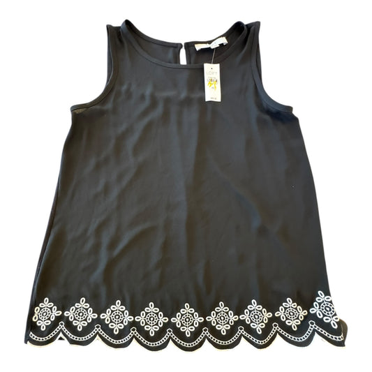 Top Sleeveless By Loft In Black, Size:Xs