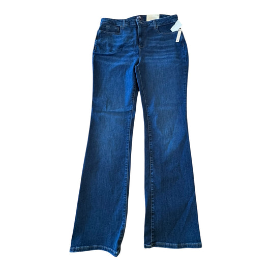Jeans Boot Cut By Not Your Daughters Jeans In Blue Denim, Size:14