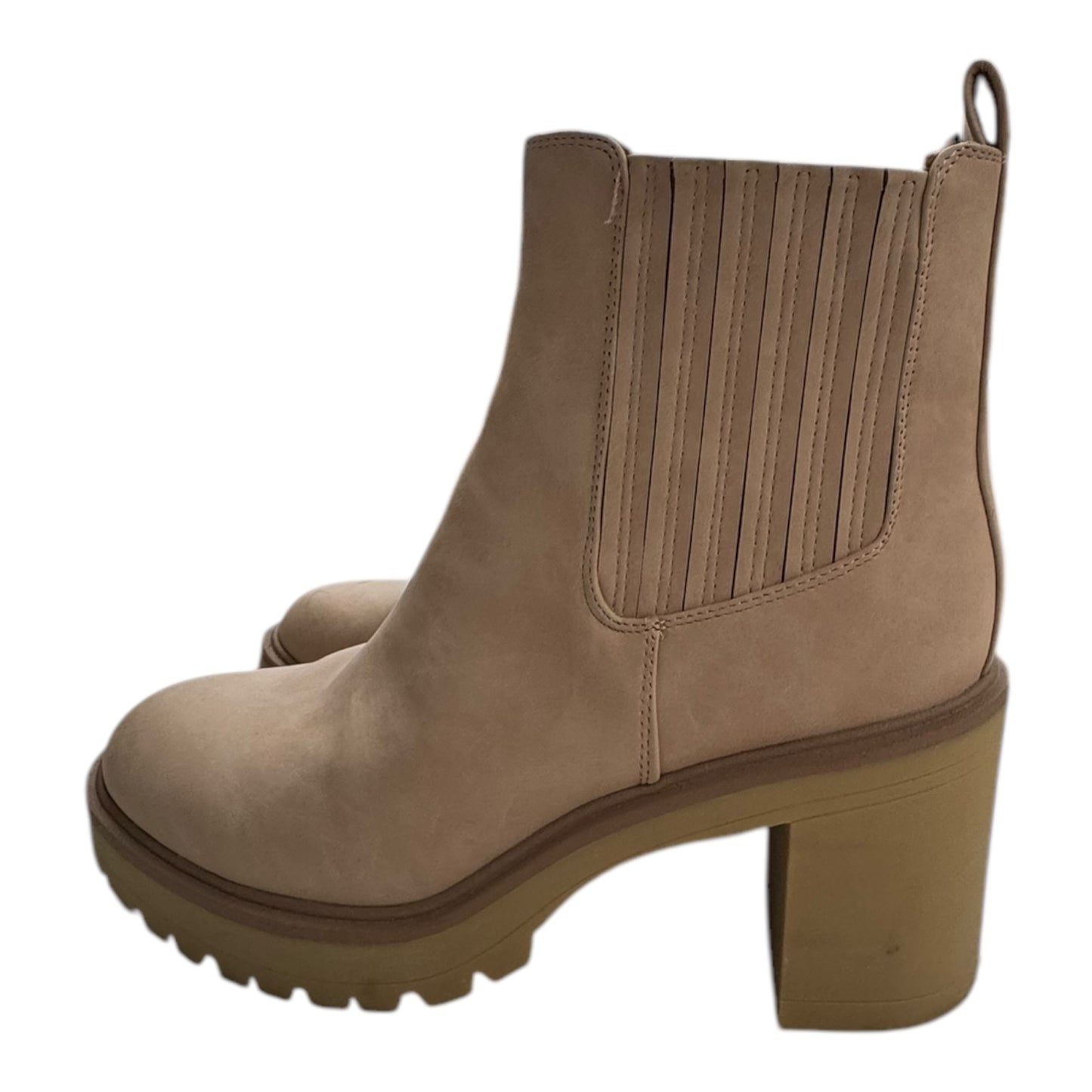 Boots Ankle Heels By Dolce Vita In Tan, Size:10