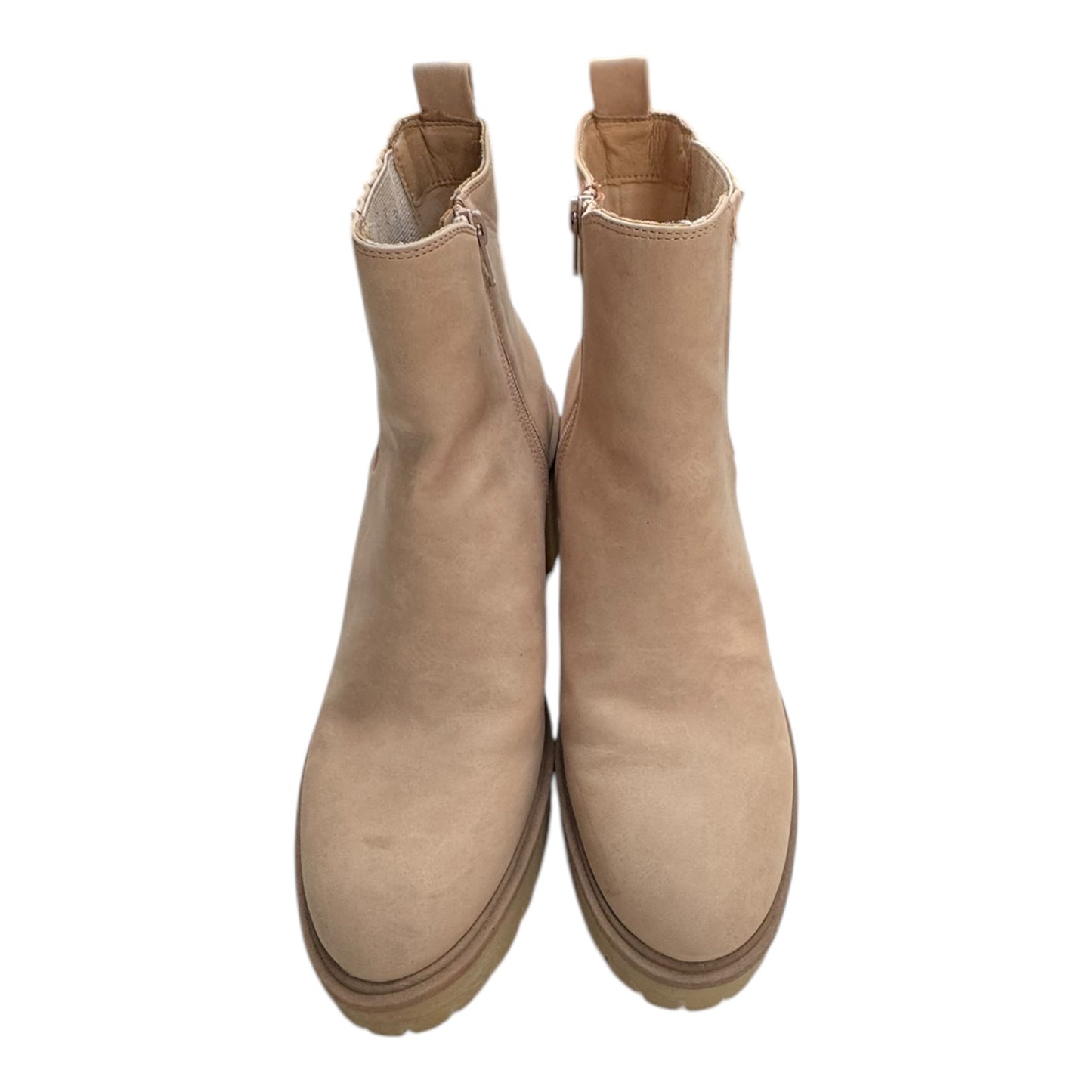 Boots Ankle Heels By Dolce Vita In Tan, Size:10