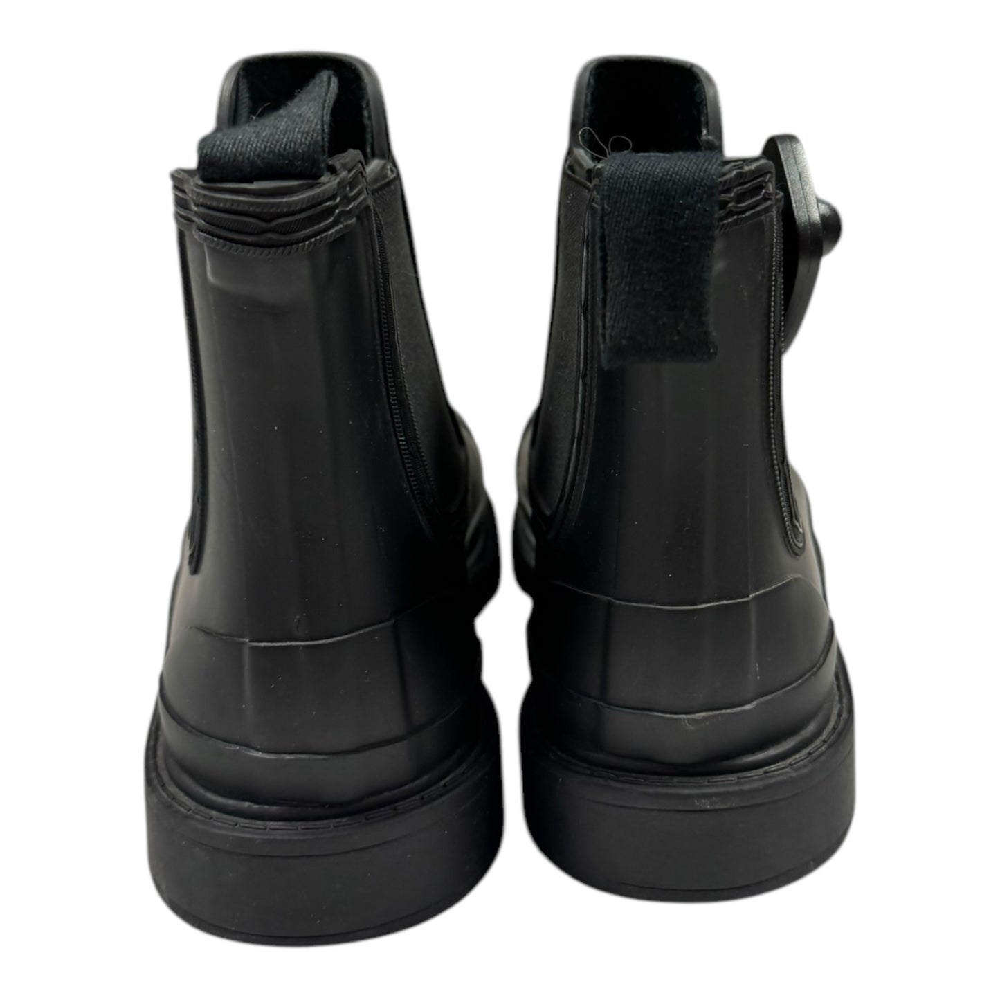 Boots Rain By Hunter In Black, Size:6