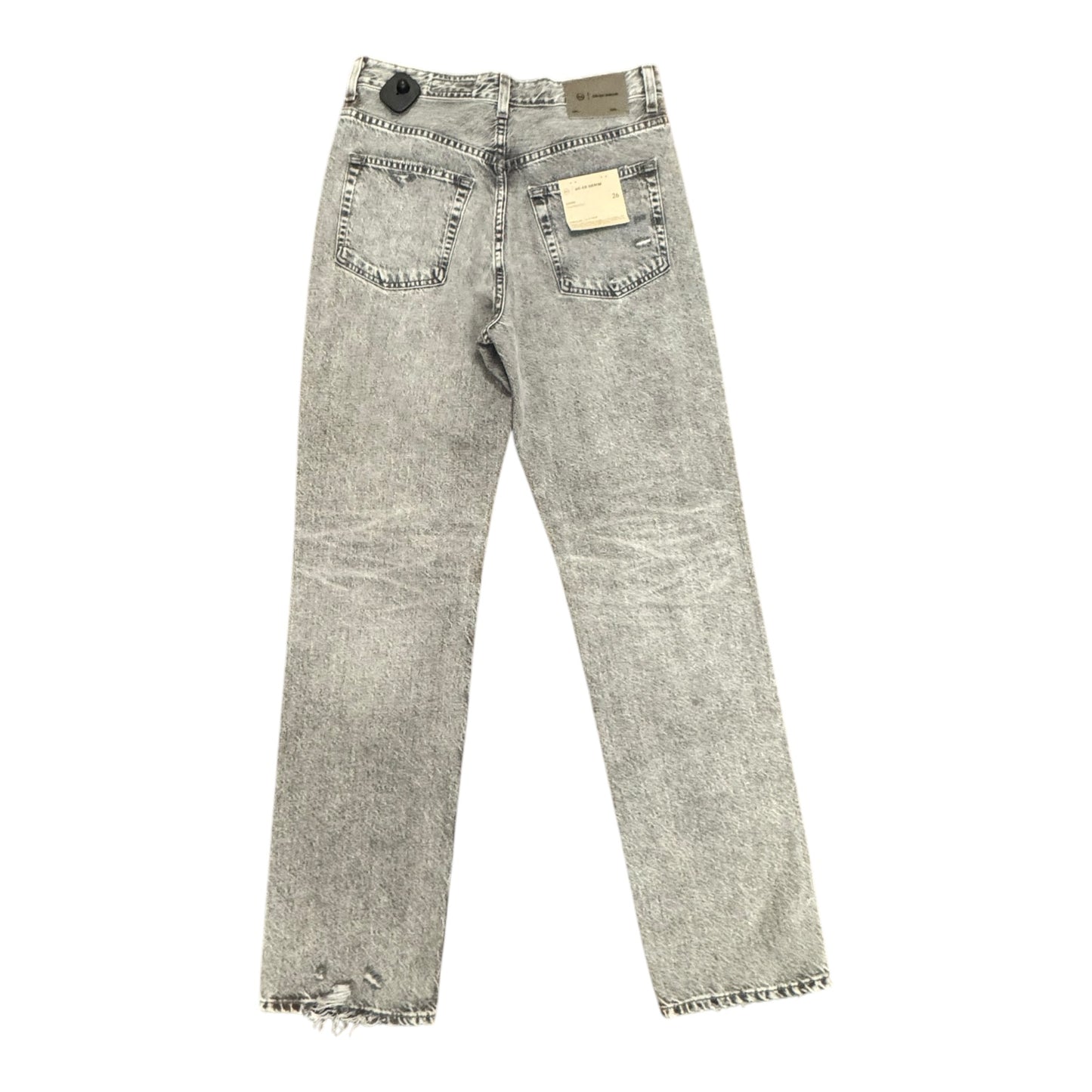 Jeans Straight By Ag Jeans In Grey, Size:2