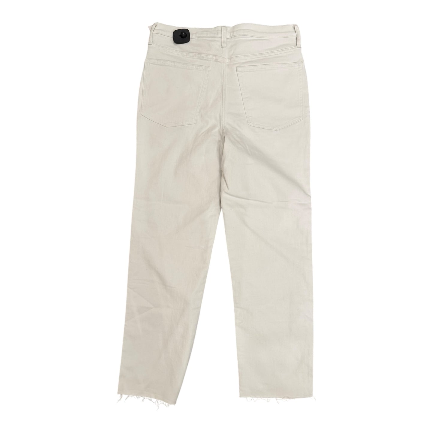 Jeans Straight By J. Crew In White, Size:10