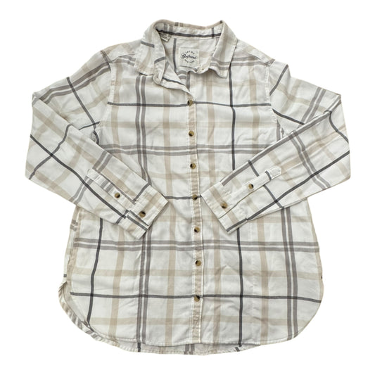 Top Ls By JACHS In Plaid Pattern, Size:S