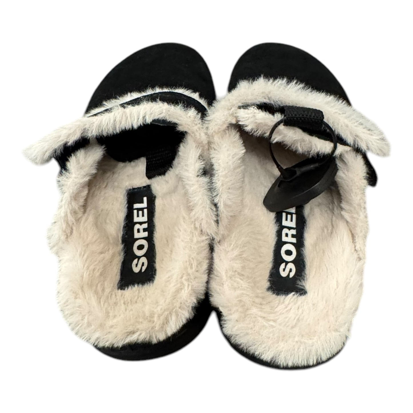 Shoes Designer By Sorel In Black & White, Size:6