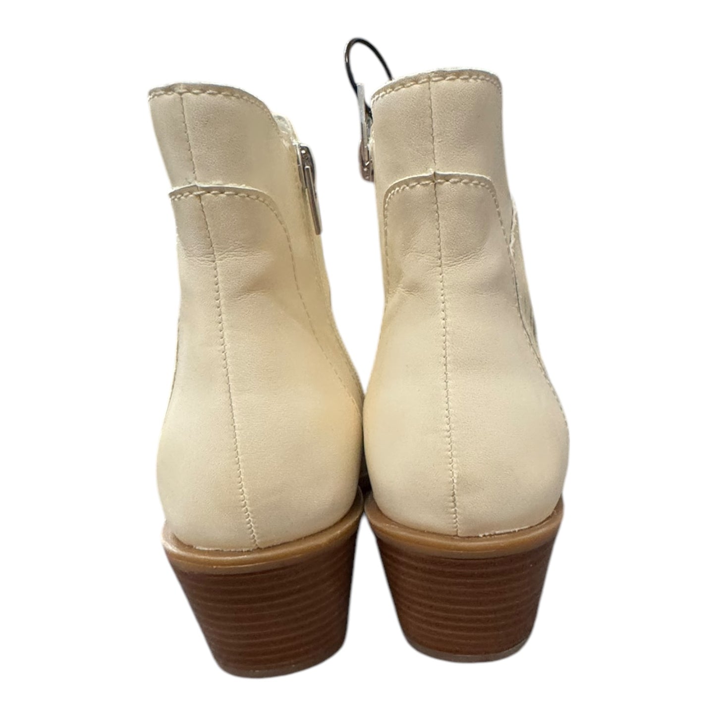 Boots Ankle Heels By Dolce Vita In Cream, Size:7