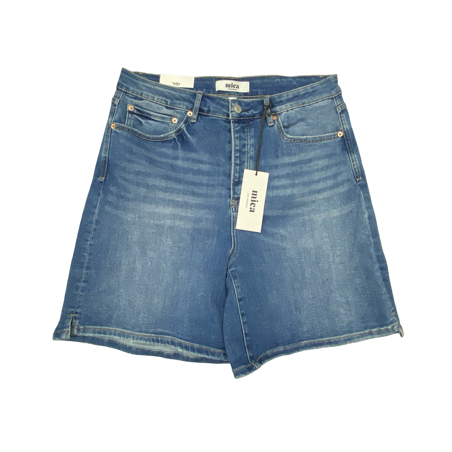 Shorts By Mica In Blue Denim, Size:Xl