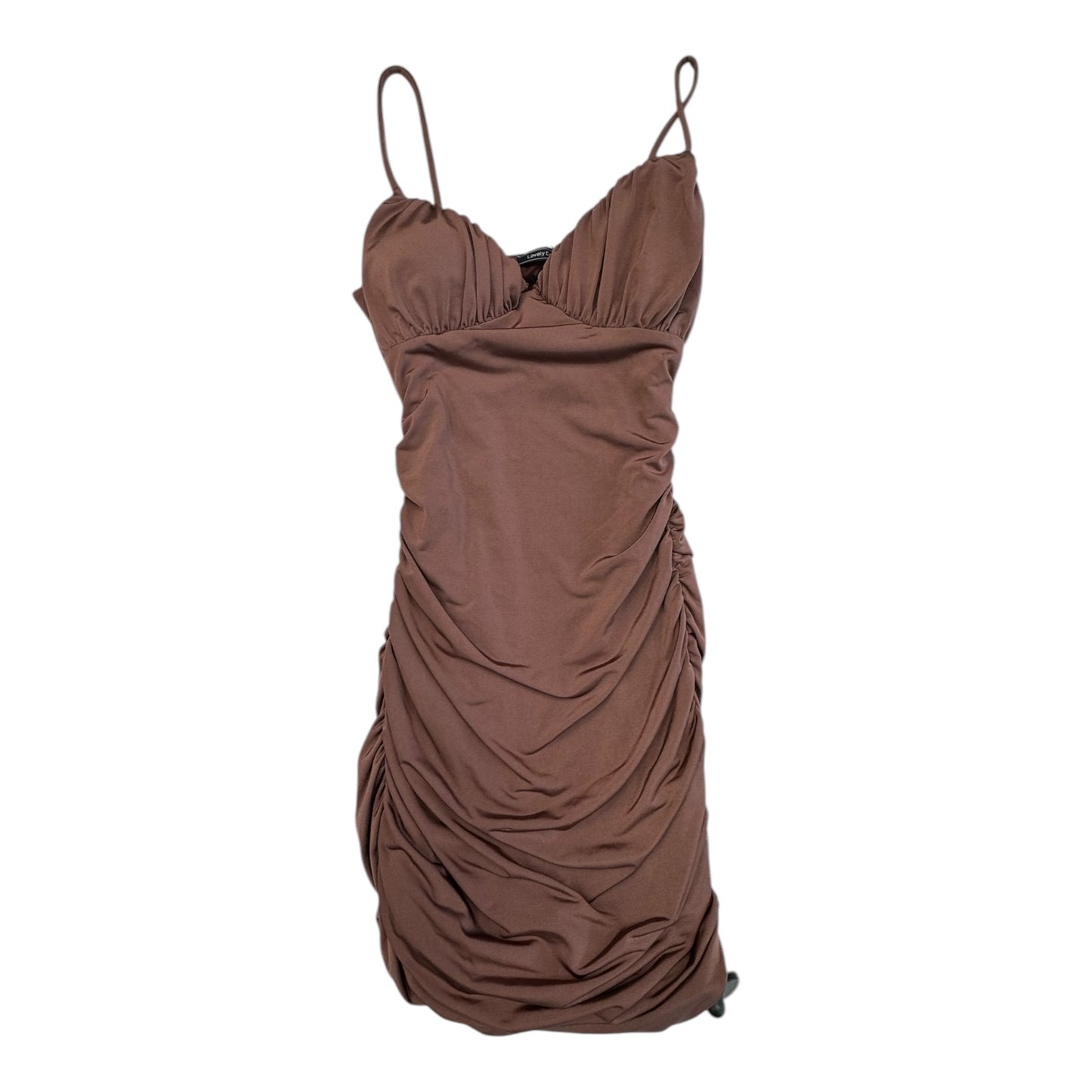 Dress Party Short By LOVELY DAY In Brown, Size:S