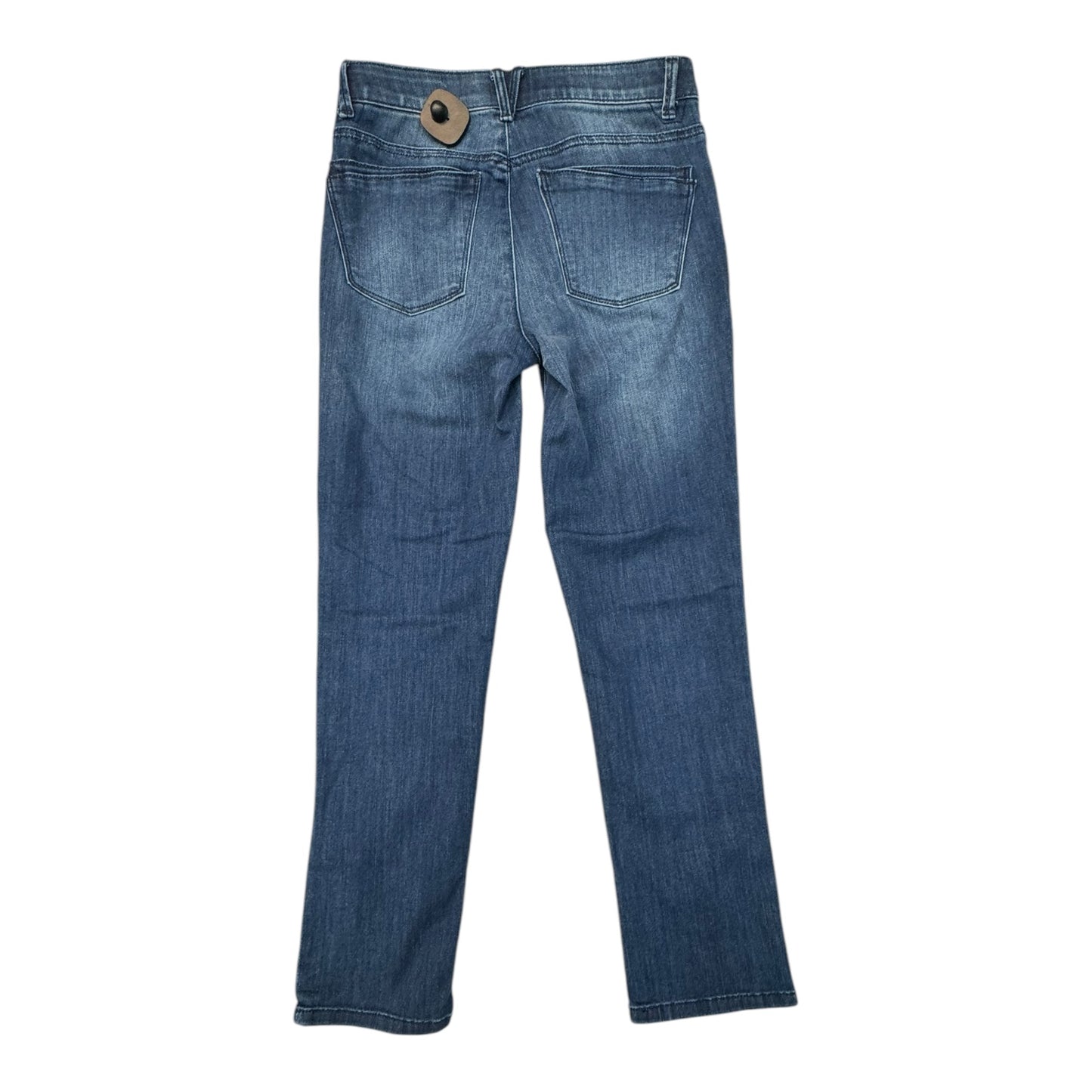 Jeans Straight By MAC AND ME In Blue Denim, Size:4