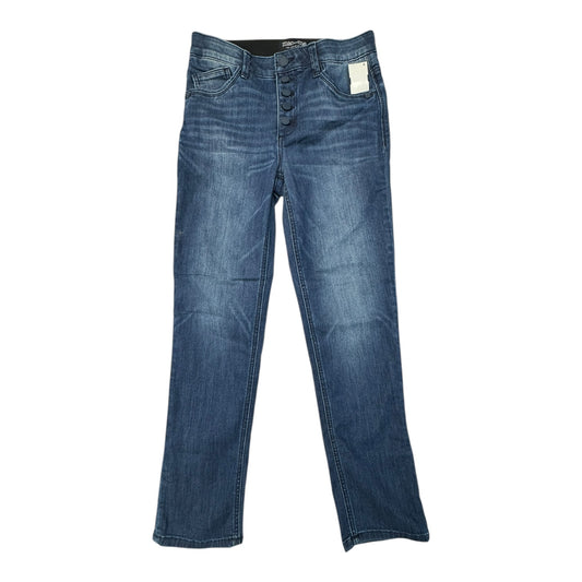 Jeans Straight By MAC AND ME In Blue Denim, Size:4