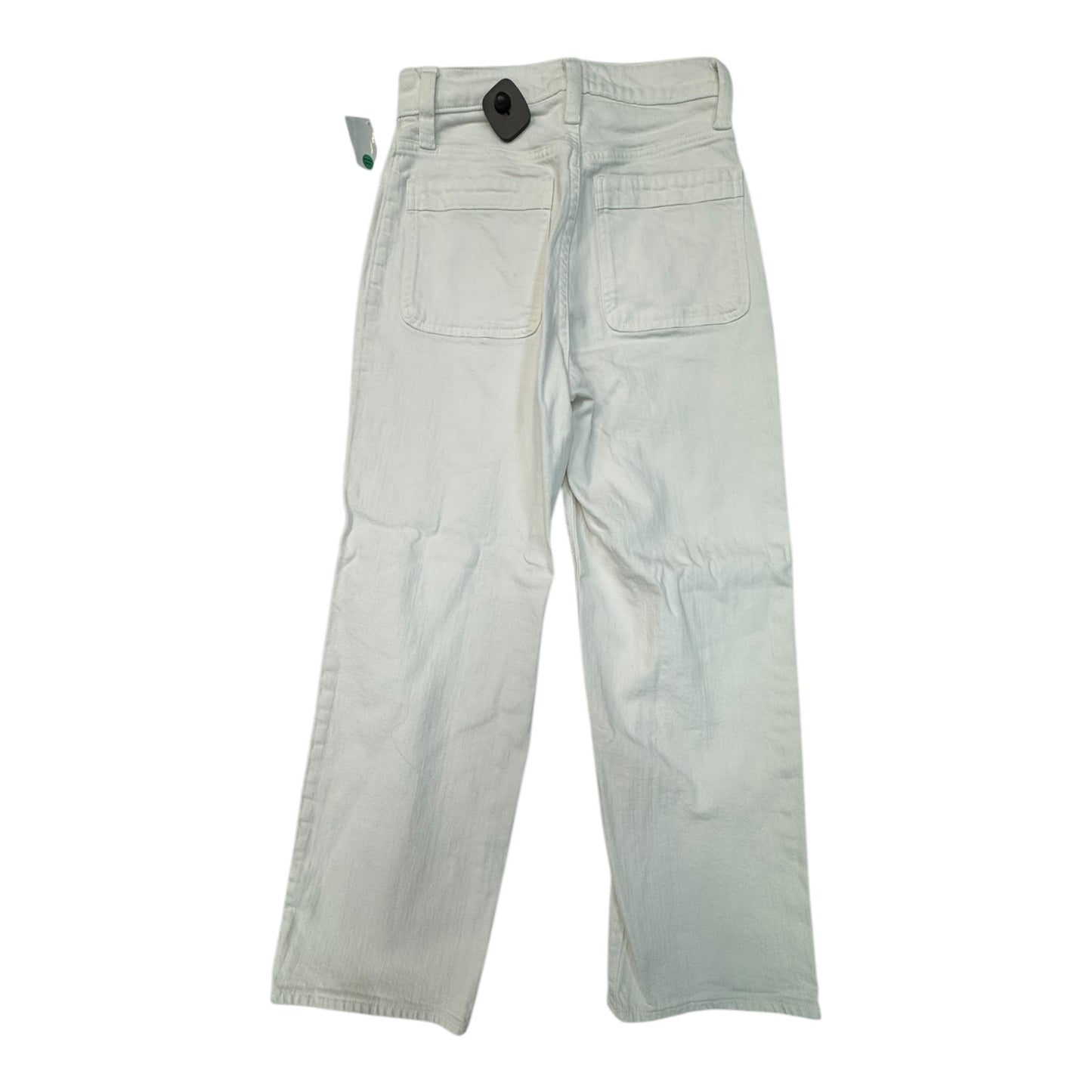 Jeans Straight By Madewell In White, Size:2