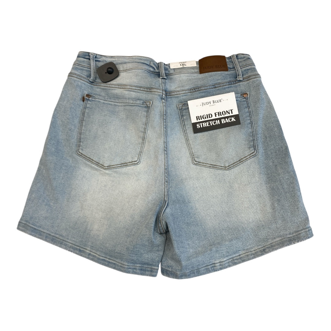 Shorts By Judy Blue In Blue Denim, Size:1X