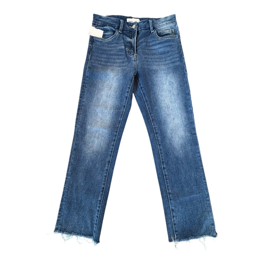 Jeans Straight By Vervet In Blue Denim, Size:6