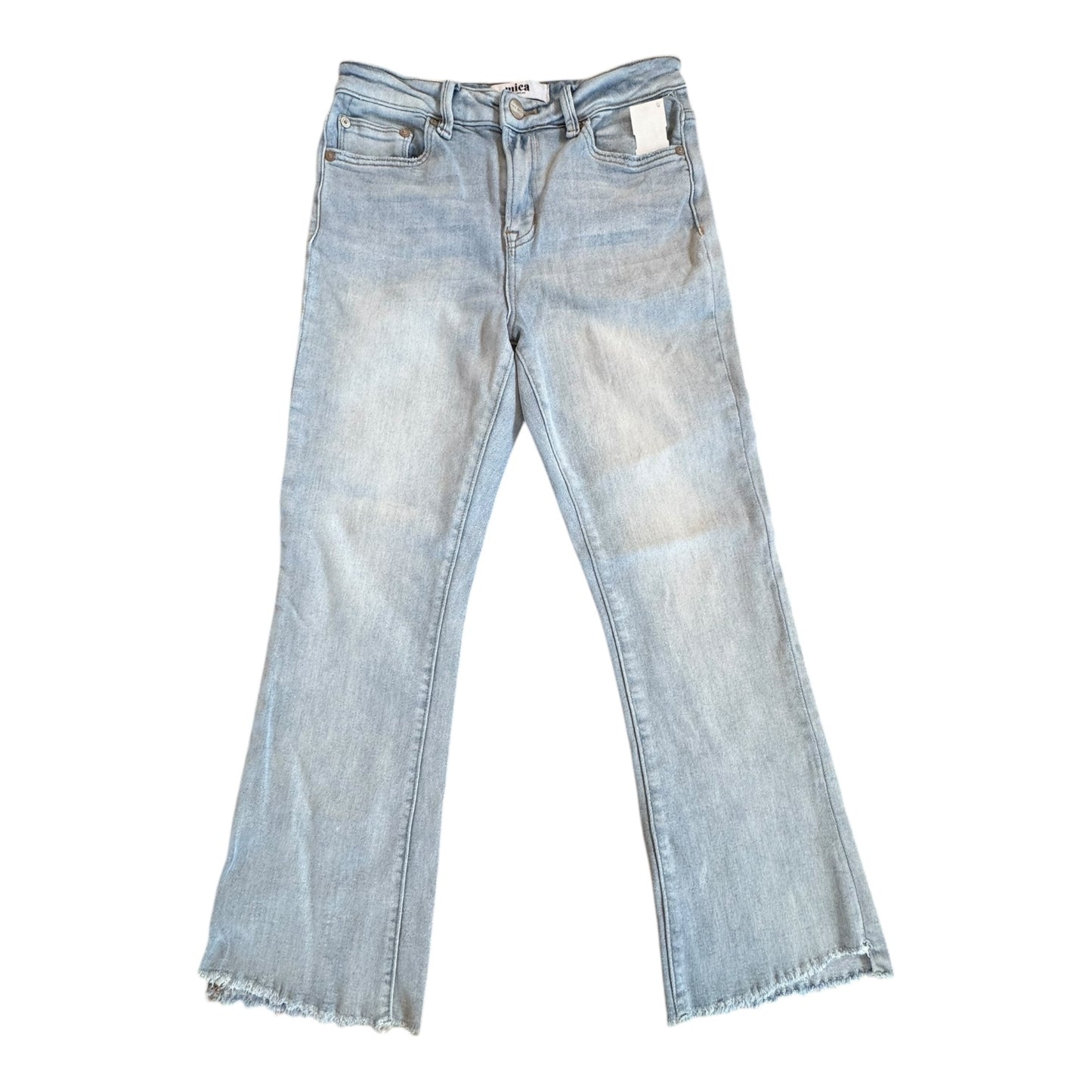 Jeans Straight By MICA In Blue Denim, Size:4