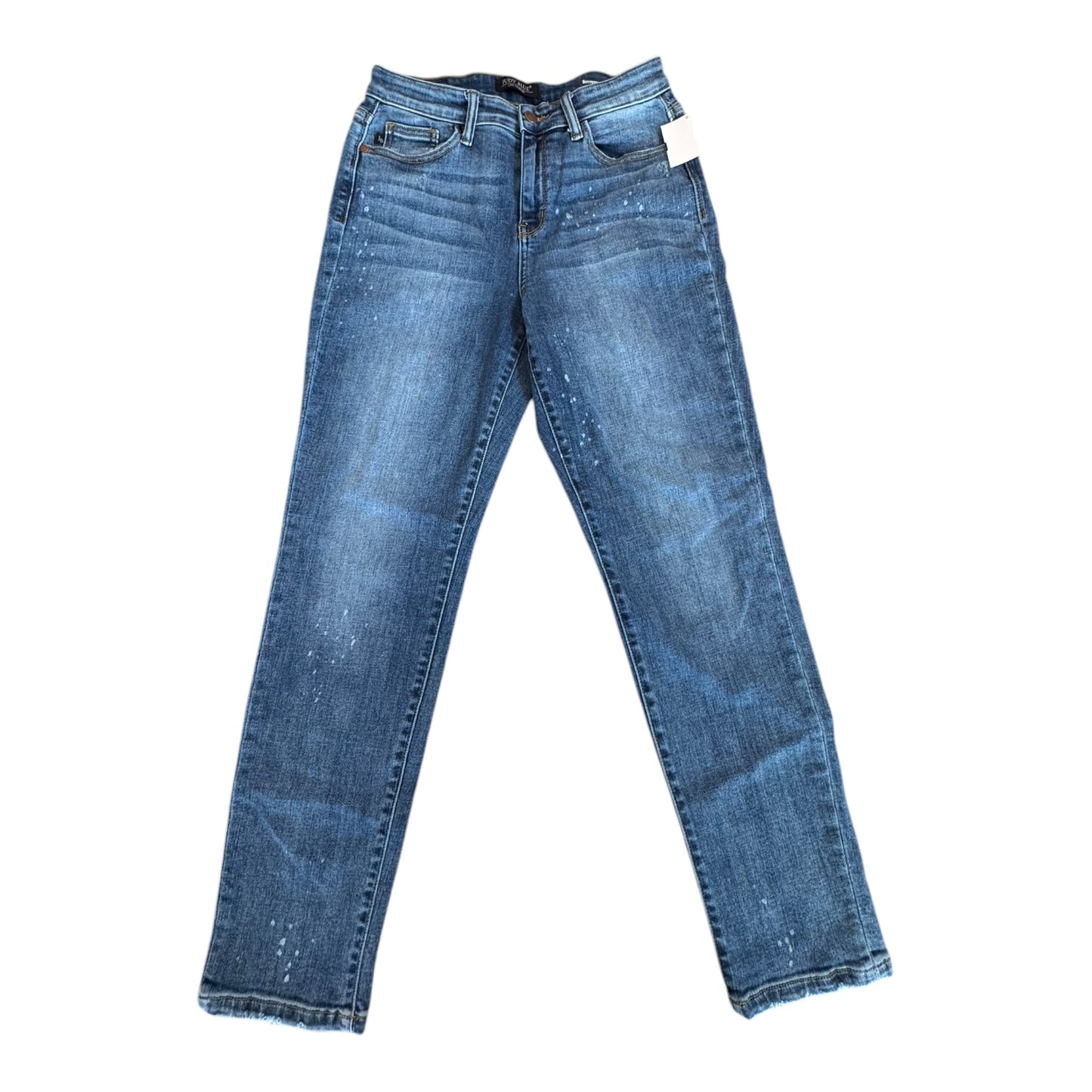 Jeans Boyfriend By Judy Blue In Blue Denim, Size:4