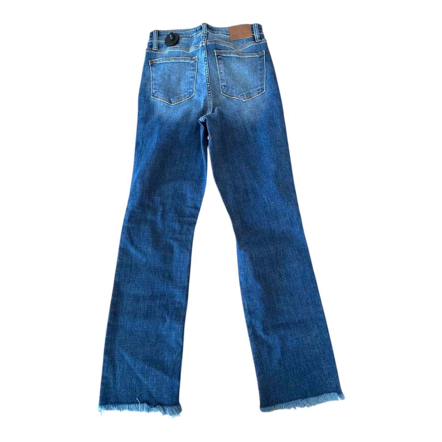 Jeans Straight By Judy Blue In Blue Denim, Size:4