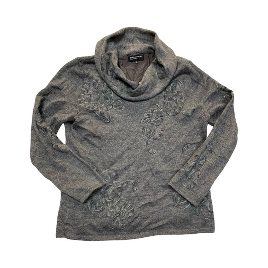 Sweater By Jones New York In Grey, Size:Xl
