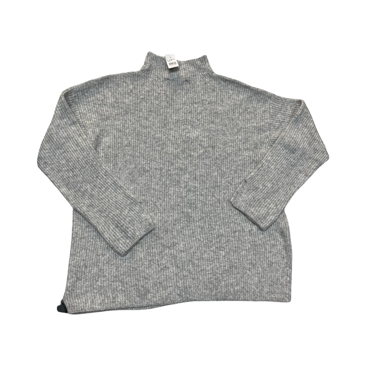 Sweater By Loft In Grey, Size:L