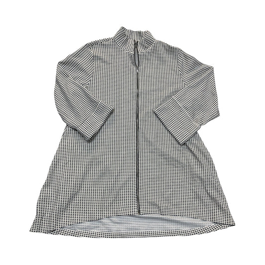 Dress Casual Midi By Cmc In Checkered Pattern, Size:Xl