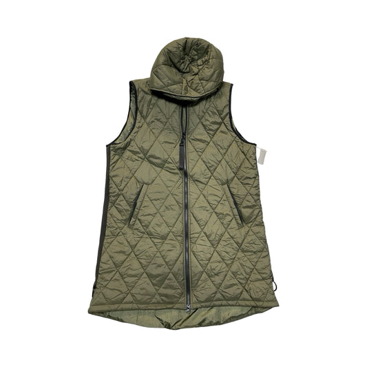 Vest Puffer & Quilted By Charlie B In Green, Size:Xl