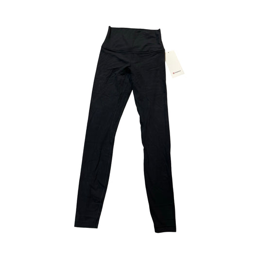 Athletic Leggings By Lululemon In Black, Size:4