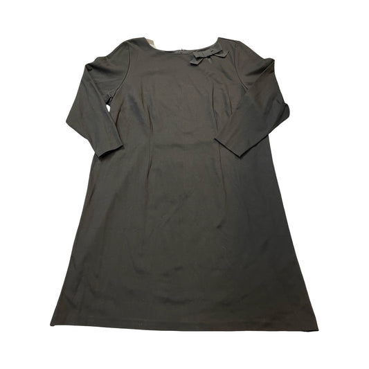 Dress Party Midi By Talbots In Black, Size:18
