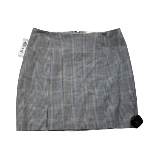 Skirt Mini & Short By Sunday Best In Plaid Pattern, Size:4