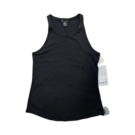 Athletic Tank Top By Athleta In Black, Size:M