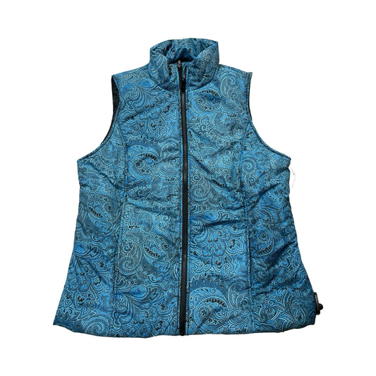 Vest Puffer & Quilted By Ethyl In Blue, Size:Xl