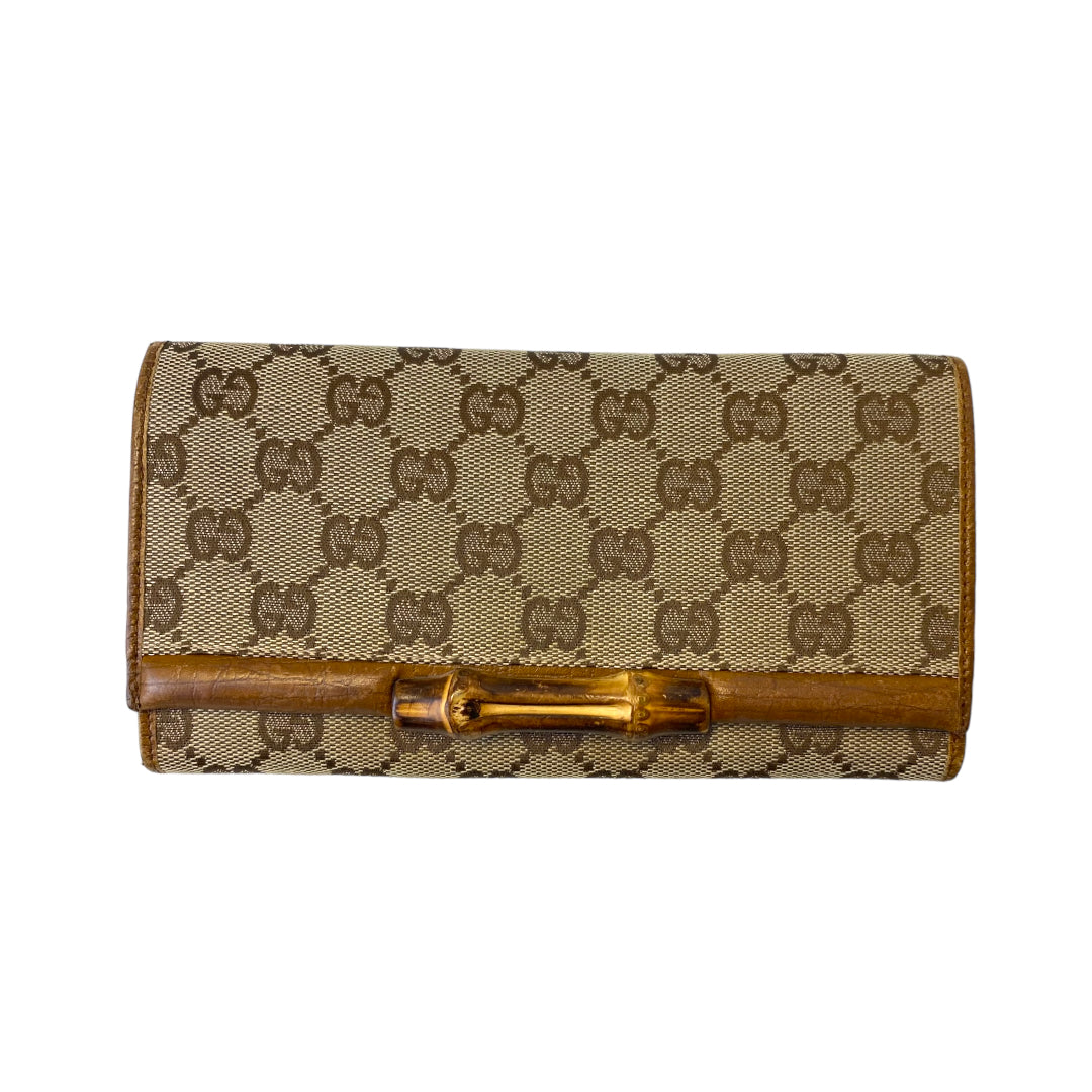 Wallet Luxury Designer By Gucci  Size: Large