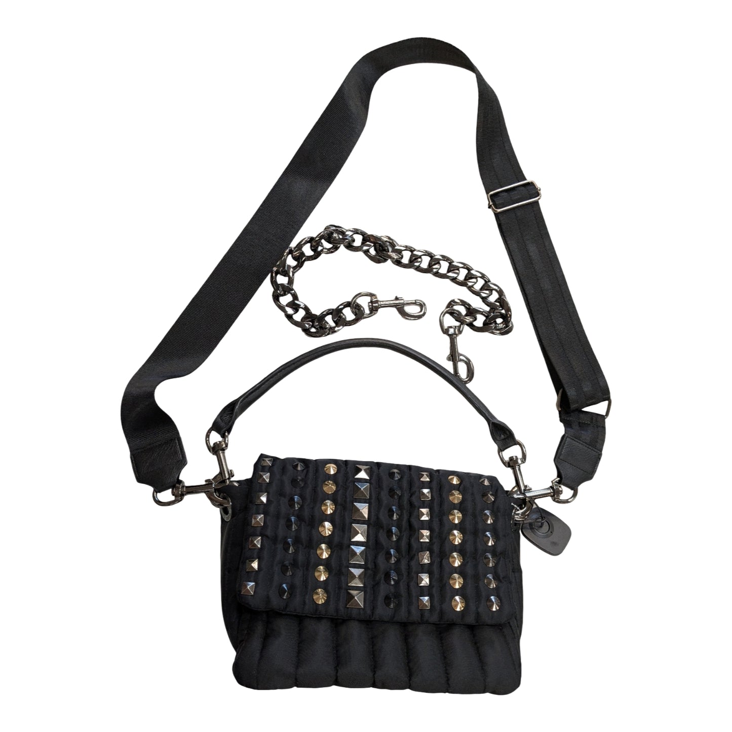 Handbag By Think Royln In Black, Size:Medium
