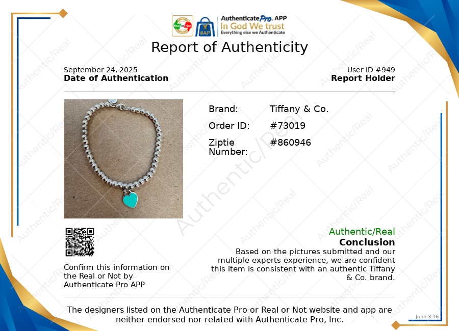 Bracelet Luxury Designer By Tiffany And Company In Blue & Silver