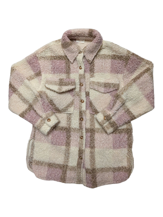 Jacket Fleece By Allie Rose In Multi, Size:S