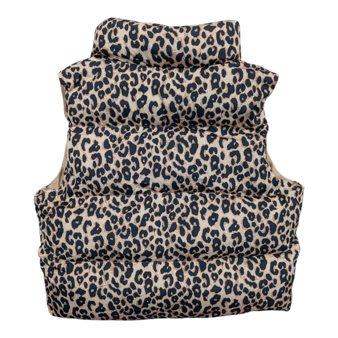 Vest Puffer & Quilted By Cmc In Animal Print, Size:M