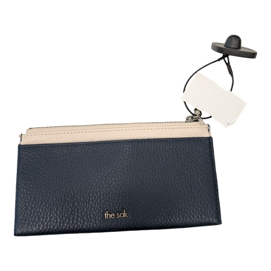 Wallet Leather By The Sak In Blue, Size:Medium
