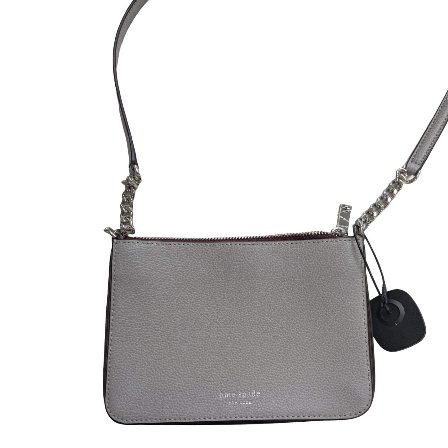 Handbag Designer By Kate Spade In Grey, Size:Small