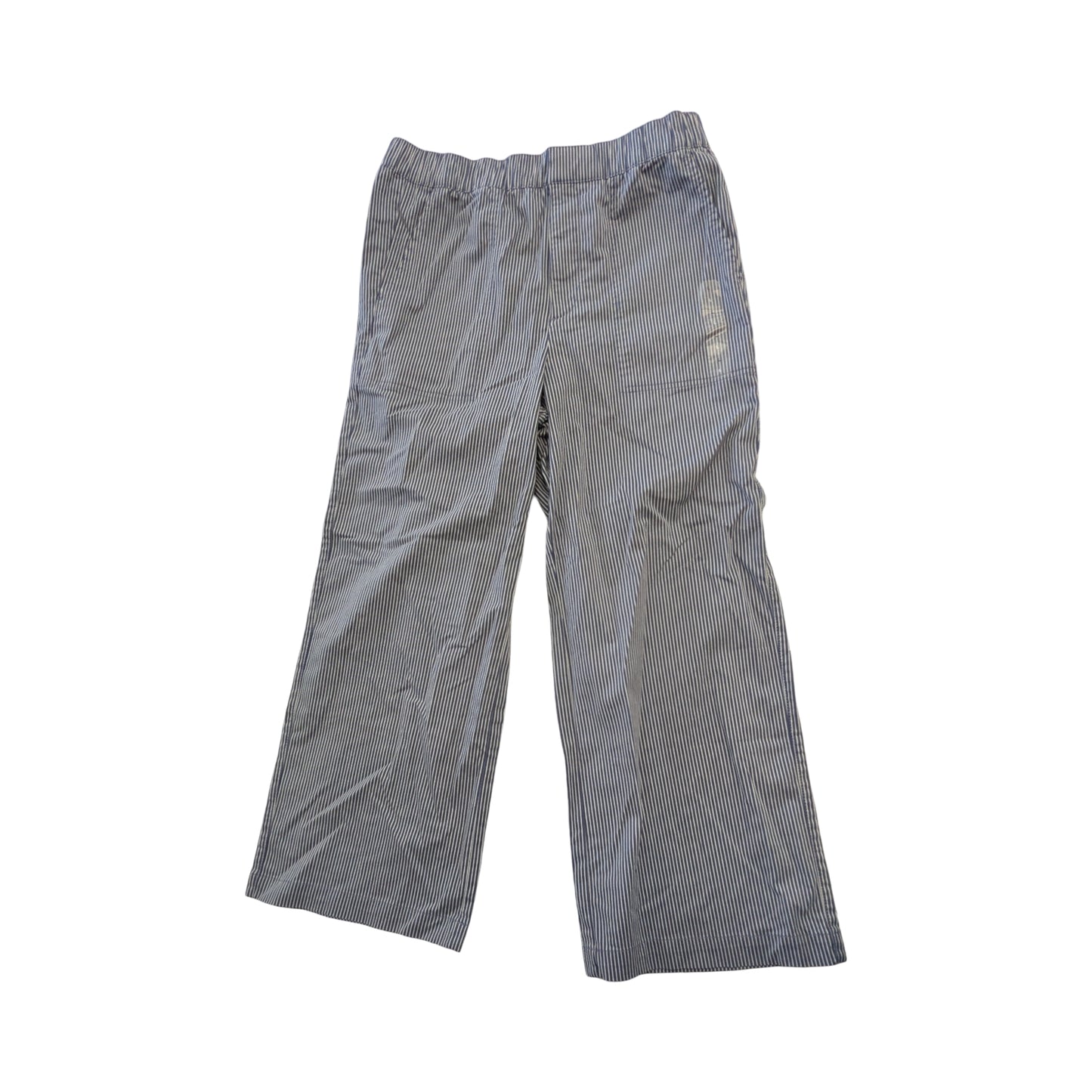 Pants Wide Leg By Gap In Striped Pattern, Size:L