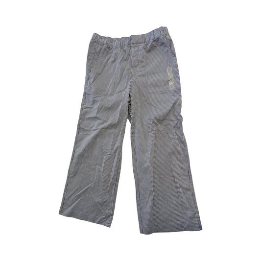 Pants Wide Leg By Gap In Striped Pattern, Size:L