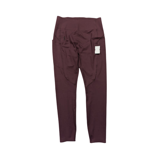 Athletic Leggings By On Cloud In Purple, Size:L
