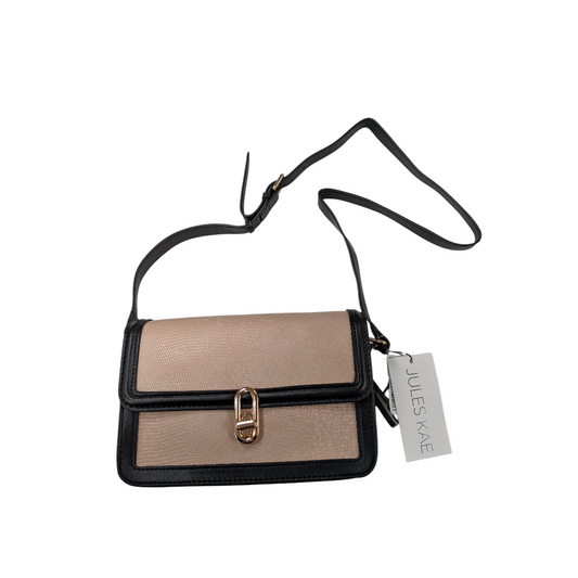 Handbag By Jules Kae In Black & Pink, Size:Medium