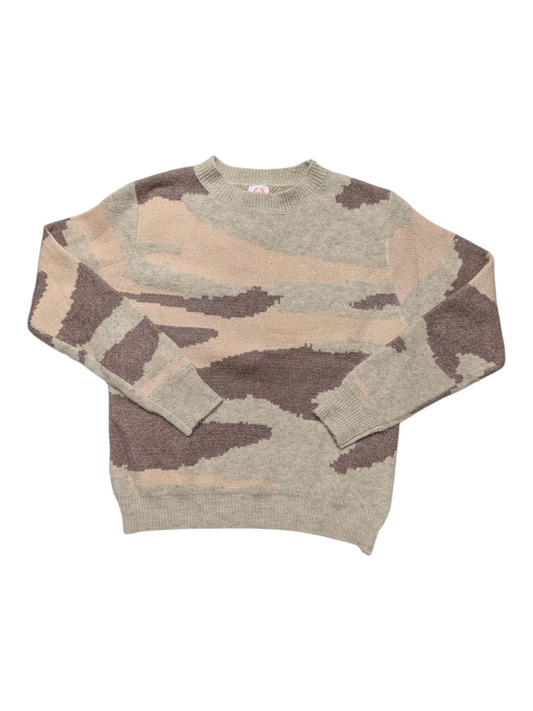 Sweater By Wanna B In Grey & Pink, Size:S